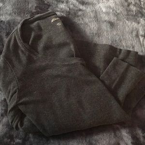 Women’s Eddie Bower grey long sleeved shirt